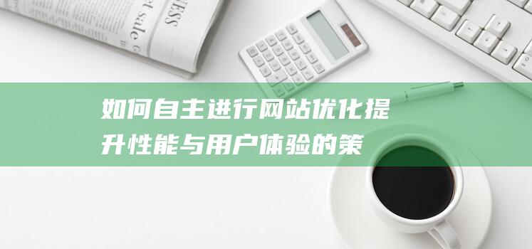 如何自主进行网站优化：提升性能与用户体验的策略 (如何自主进行生涯规划)