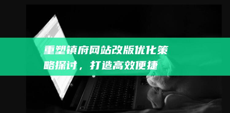 重塑镇府网站：改版优化策略探讨，打造高效便捷的政务服务窗口 (重塑政府的十大原则)