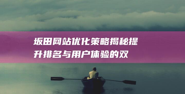 坂田网站优化策略揭秘：提升排名与用户体验的双赢之道 (坂田贴吧)