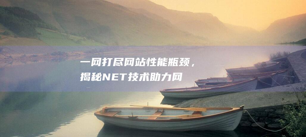 一网打尽瓶颈，揭秘NET助力网