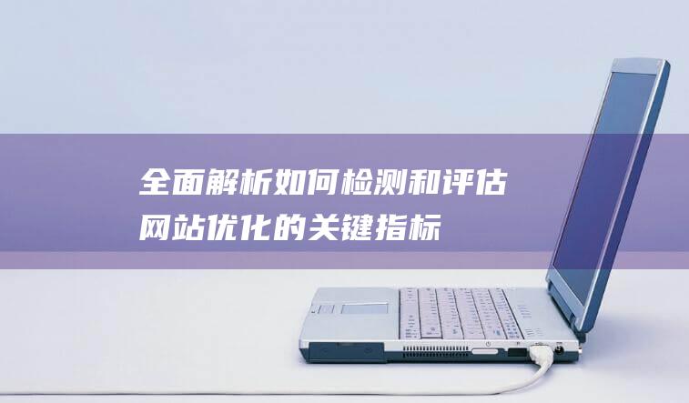 全面解析：如何检测和评估网站优化的关键指标 (全面解析是什么意思)