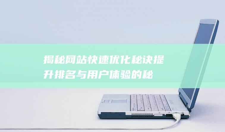 揭秘网站快速优化秘诀：提升排名与用户体验的秘诀武器 (揭秘网站快速搜索)