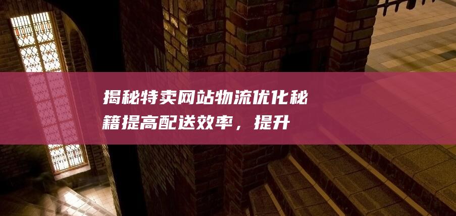 揭秘特卖网站物流优化秘籍：提高配送效率，提升用户体验 (揭秘特卖网站是什么)