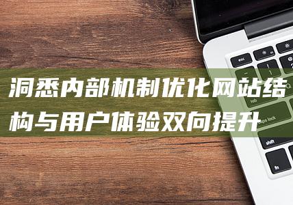 洞悉内部机制：优化网站结构与用户体验双向提升 (洞悉内部机制的例子)