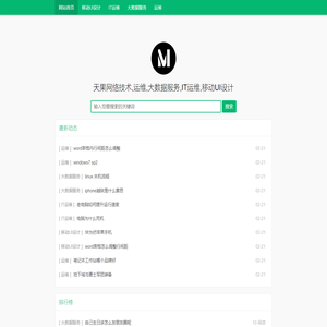 天果网络技术,运维,大数据服务,IT运维,移动UI设计